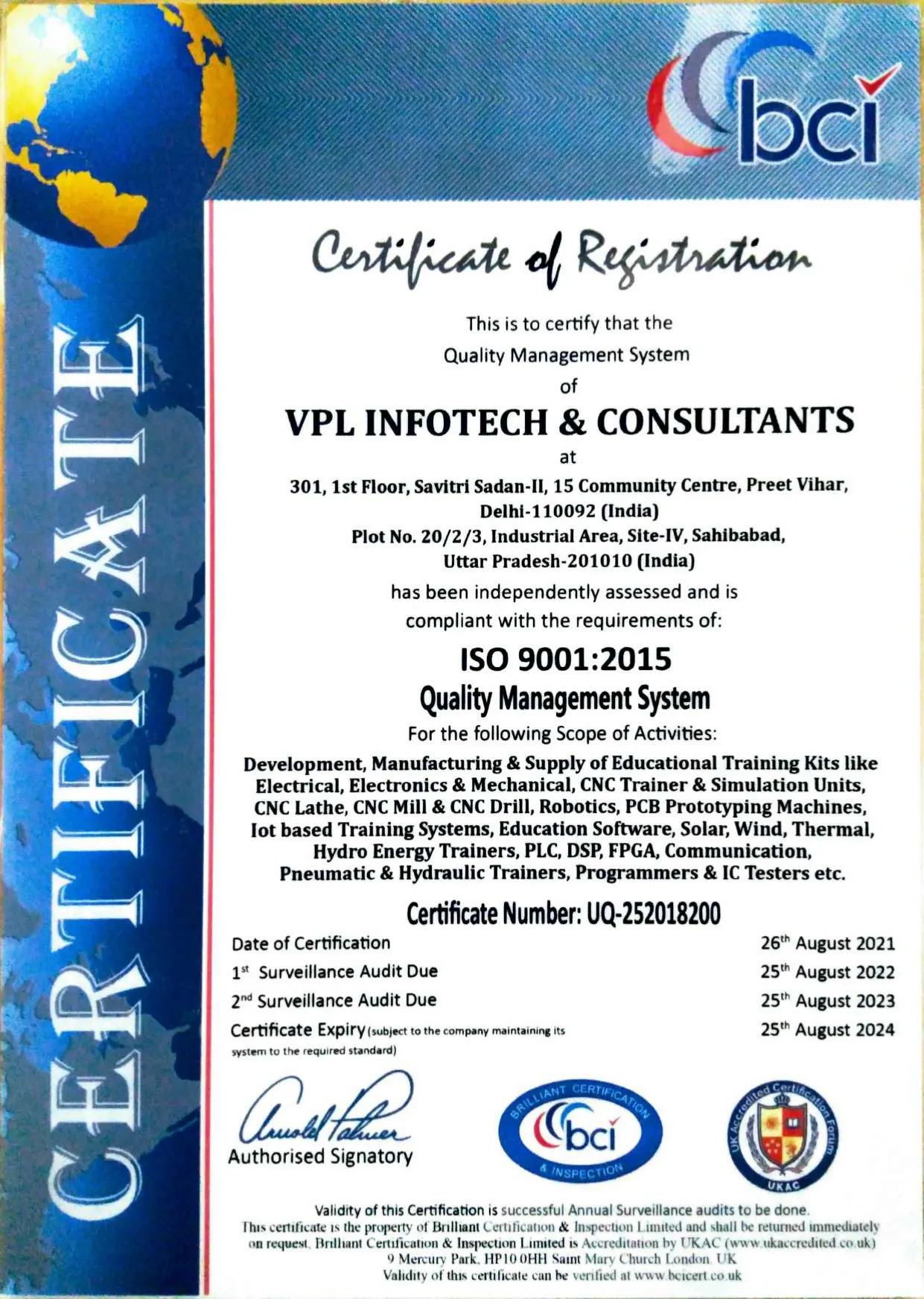 Certificate Image